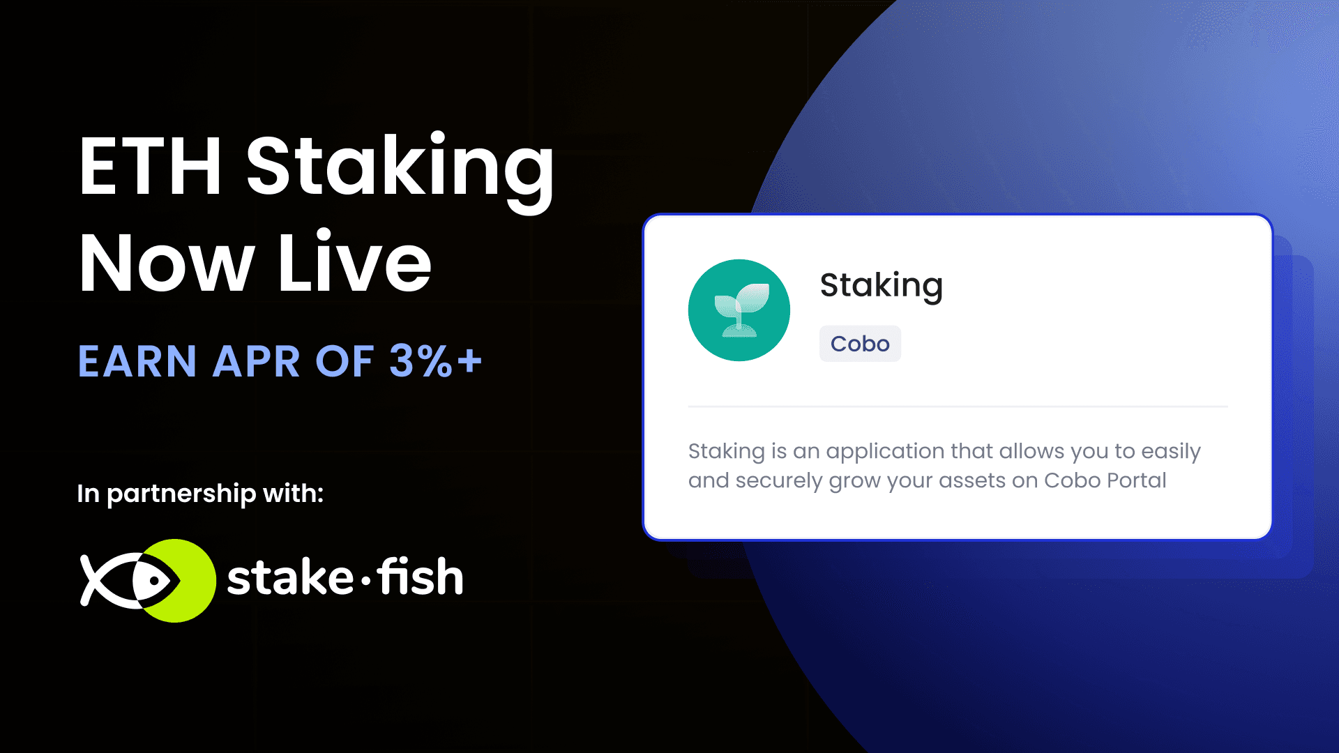 New ETH Staking Service Now Available on Cobo Portal