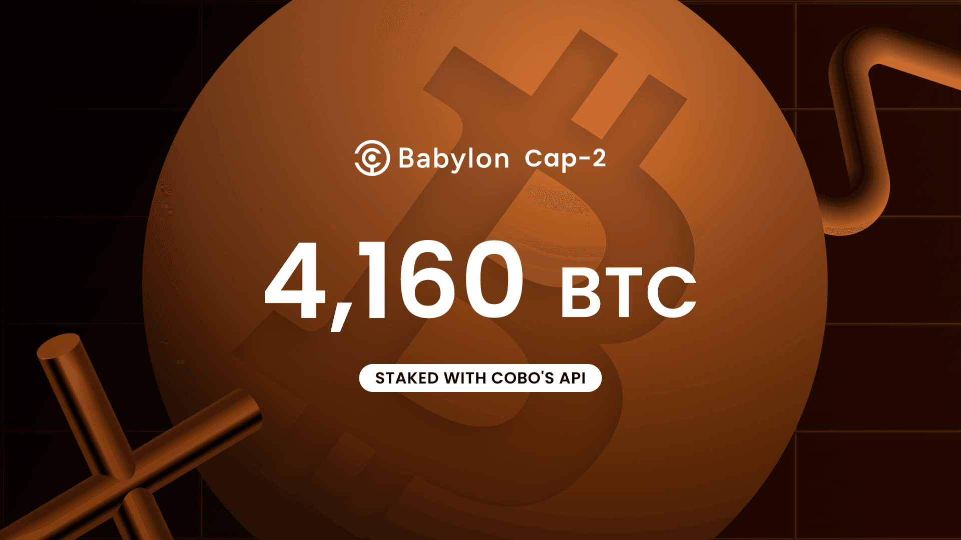 More than 4,160 BTC staked during Babylon Cap-2 using Cobo's staking API